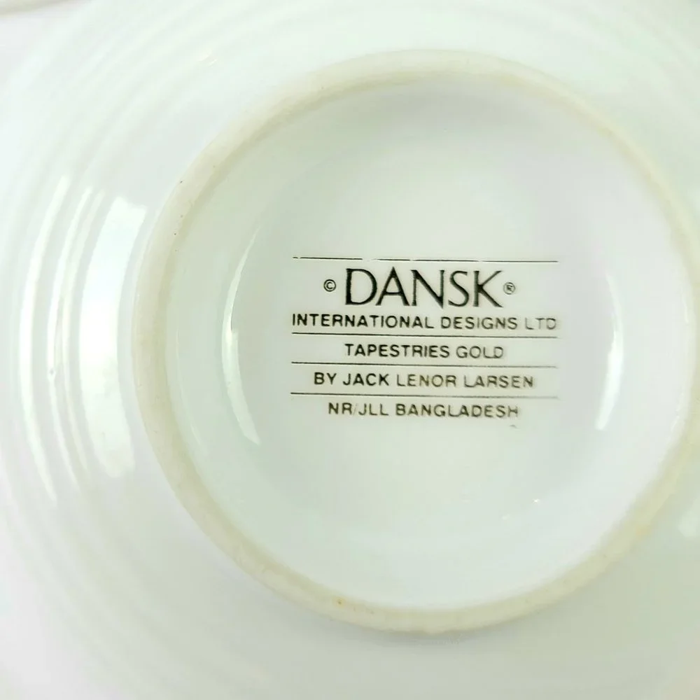 Vintage - Beautiful Dansk Bowls - White/Ivory Color- Set of 3